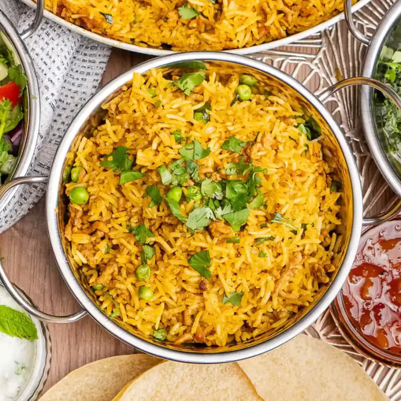 Keema Rice – Fragrant Basmati with Minced Lamb