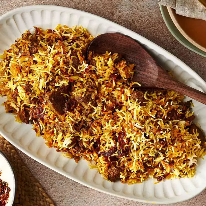 Lamb Biryani – Aromatic Basmati Rice with Tender Spiced Lamb
