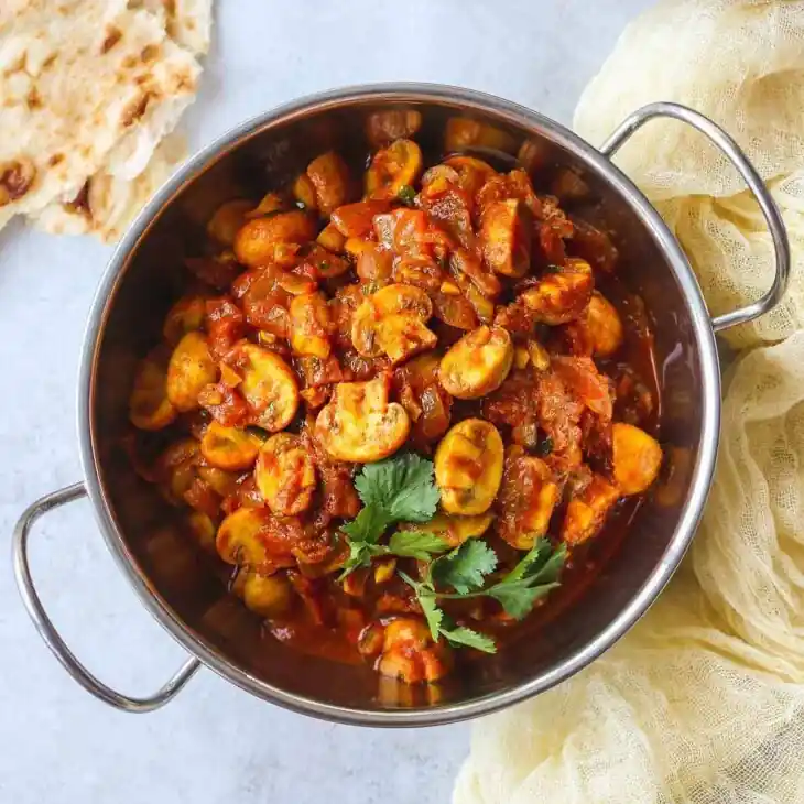 Mushroom Bhaji